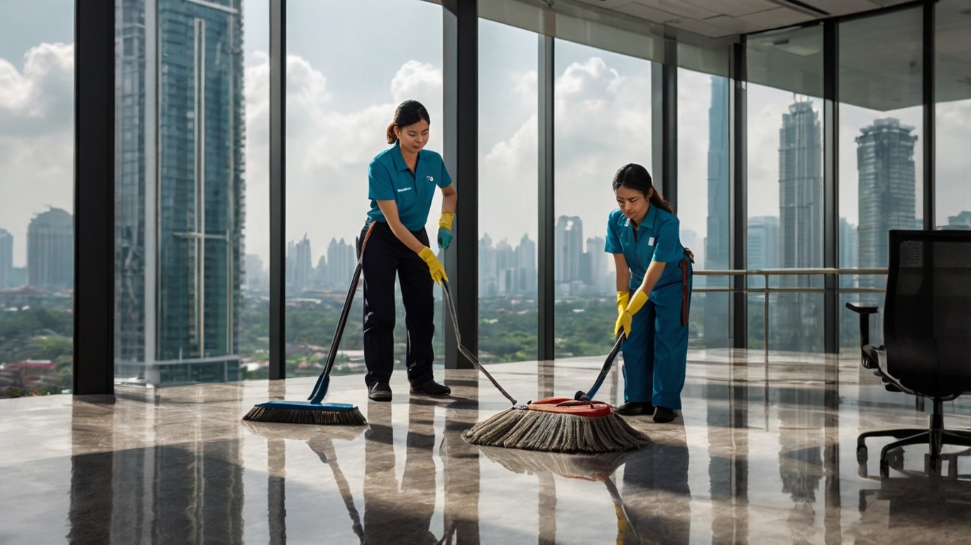 EcoNest cleaning professionals at work